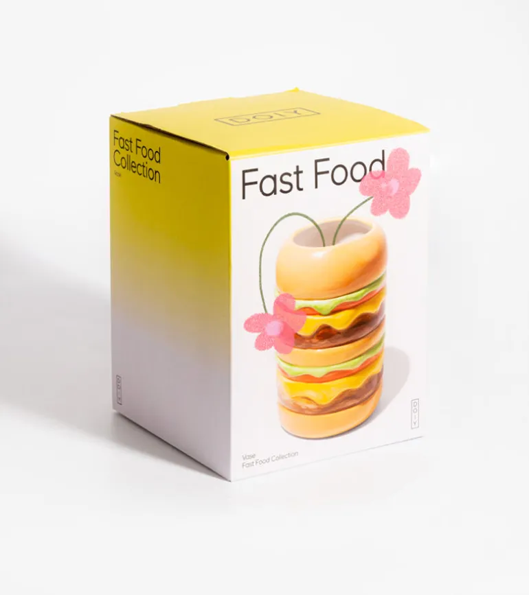 Fast Food - Vase Burger en céramique