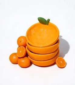 Gamelle mandarine en céramique