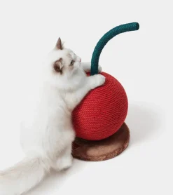 Griffoir cerise pour chats