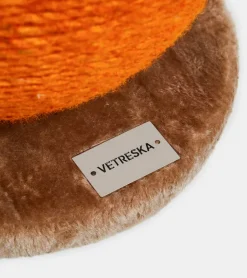 Griffoir mandarine pour chats