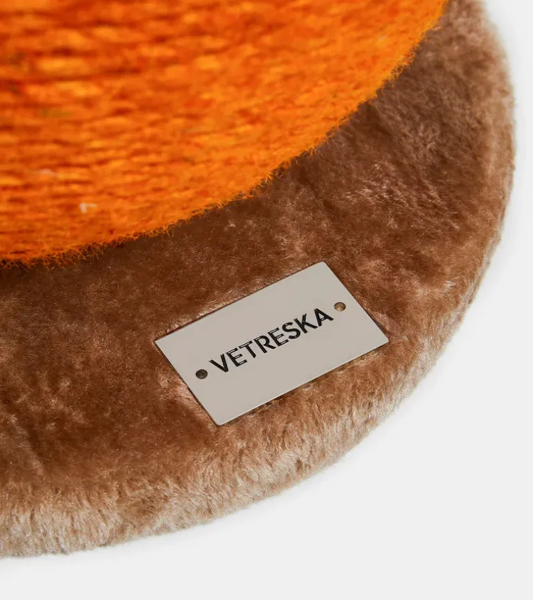 Griffoir mandarine pour chats