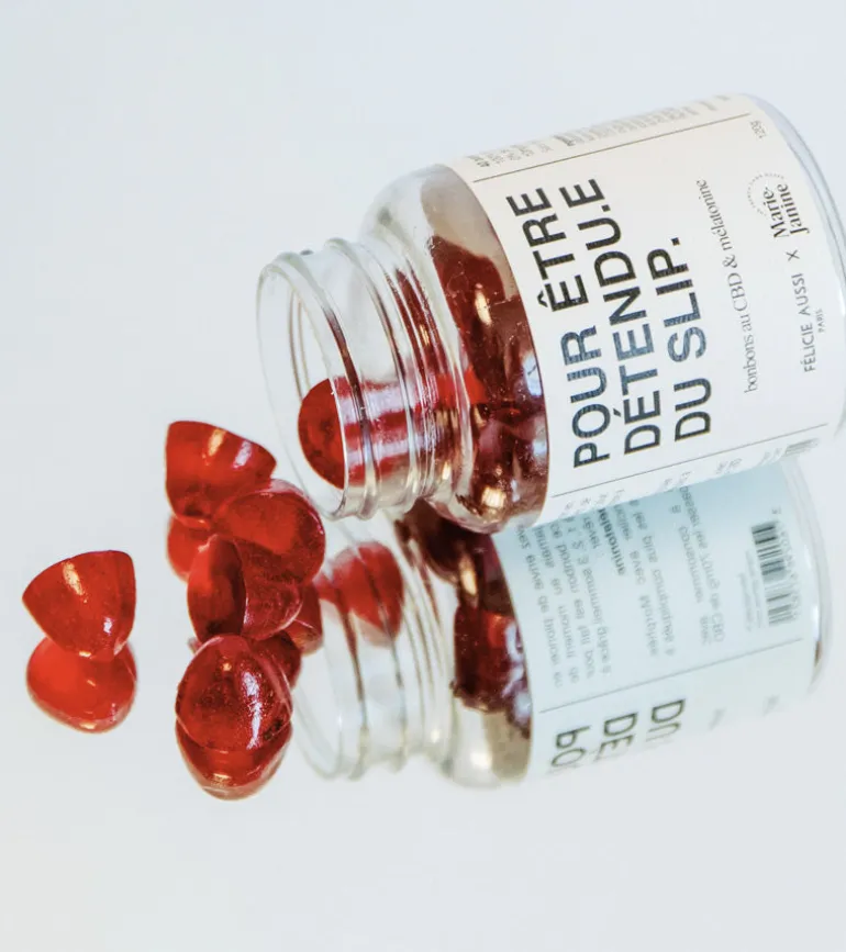 Gummies CBD et mélatonine, pour être détendu(e) du slip