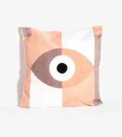 Housse de coussin oeil