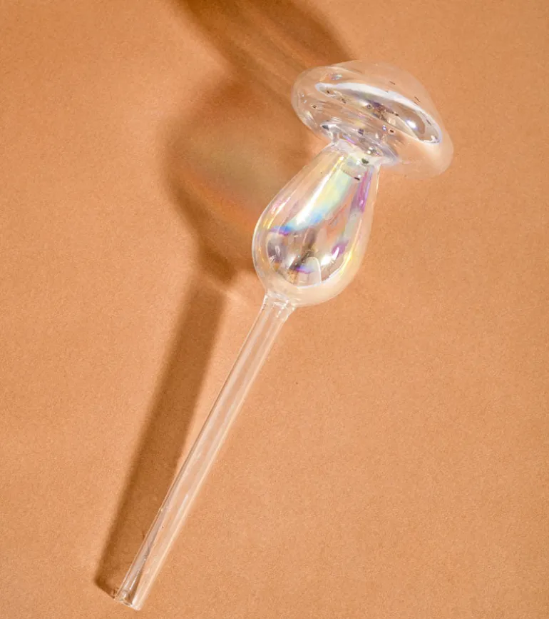 Irrigateur champignon en verre