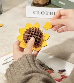 Kit DIY - Bouquet de fleurs en bois