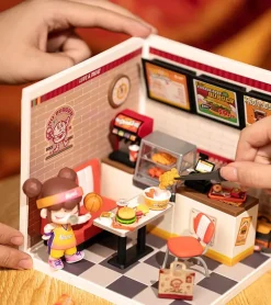 Kit DIY Fast food miniature - Yum Yum Burgers