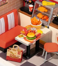 Kit DIY Fast food miniature - Yum Yum Burgers