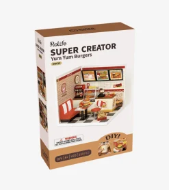 Kit DIY Fast food miniature - Yum Yum Burgers