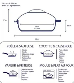 La Fabuleuse poêle 8 en 1 - Cookut