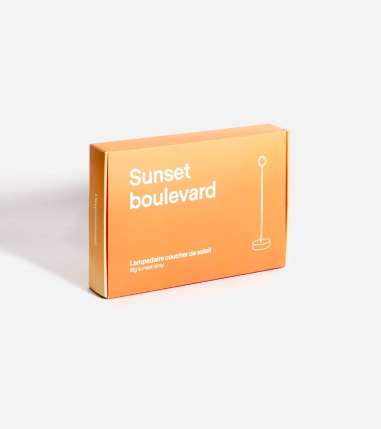 Lampadaire coucher de soleil