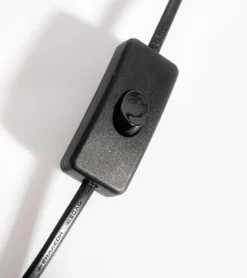 Lampe à lave aux motifs tâches de vache