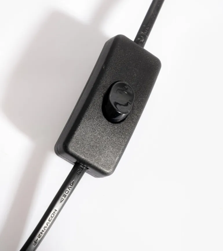 Lampe à lave aux motifs tâches de vache