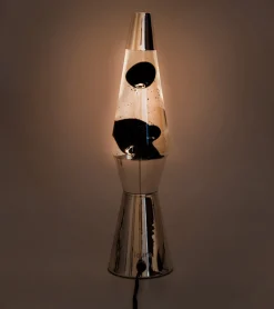 Lampe à lave Bulles Noires