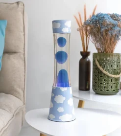 Lampe à lave Nuages