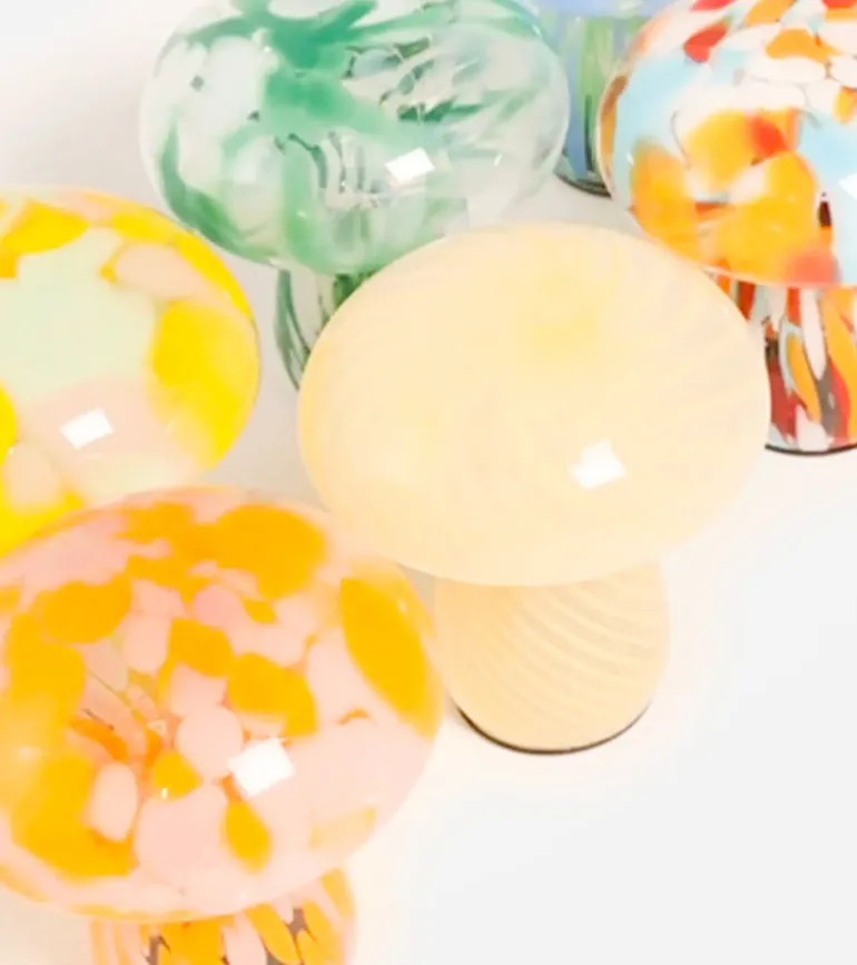 Lampe champignon chips sans fil