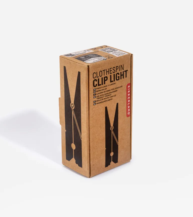 Lampe de lecture pince à linge