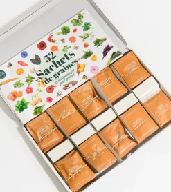 Le coffret de 52 sachets de graines