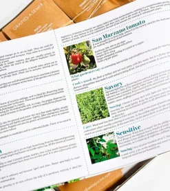 Le coffret de 52 sachets de graines