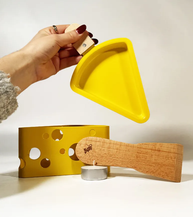 Mini appareil à raclette gruyère