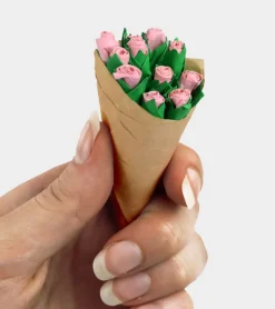 Mini bouquet de fleurs en papier à personnaliser