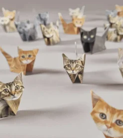 Mini-origamis - Chats