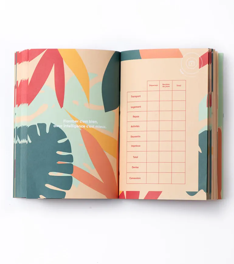 Mon carnet de voyages à remplir