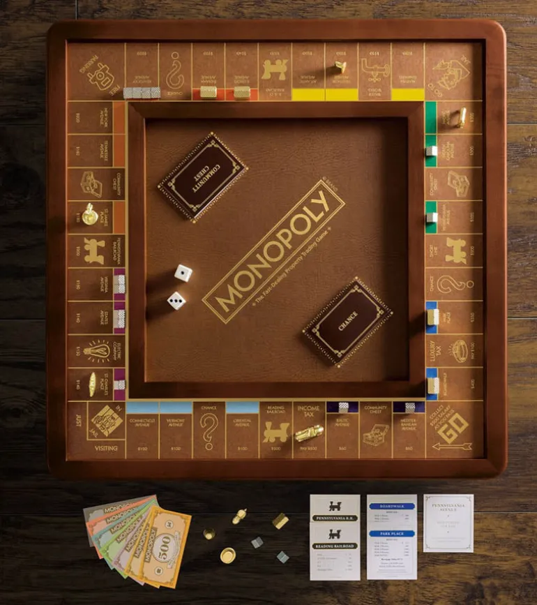 Monopoly De luxe en bois