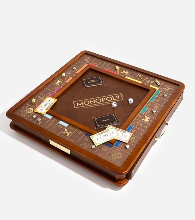 Monopoly De luxe en bois