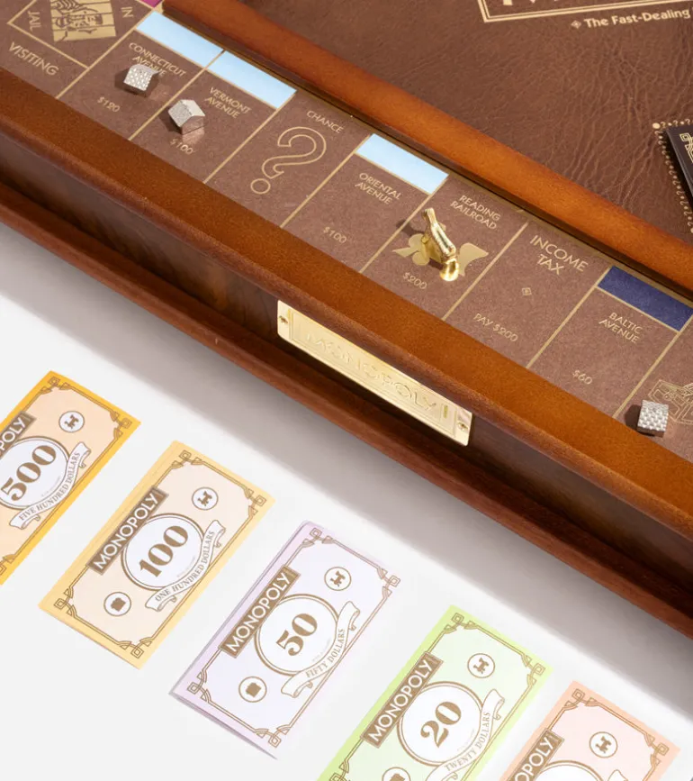 Monopoly De luxe en bois