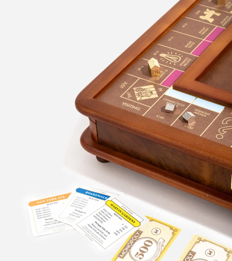 Monopoly De luxe en bois
