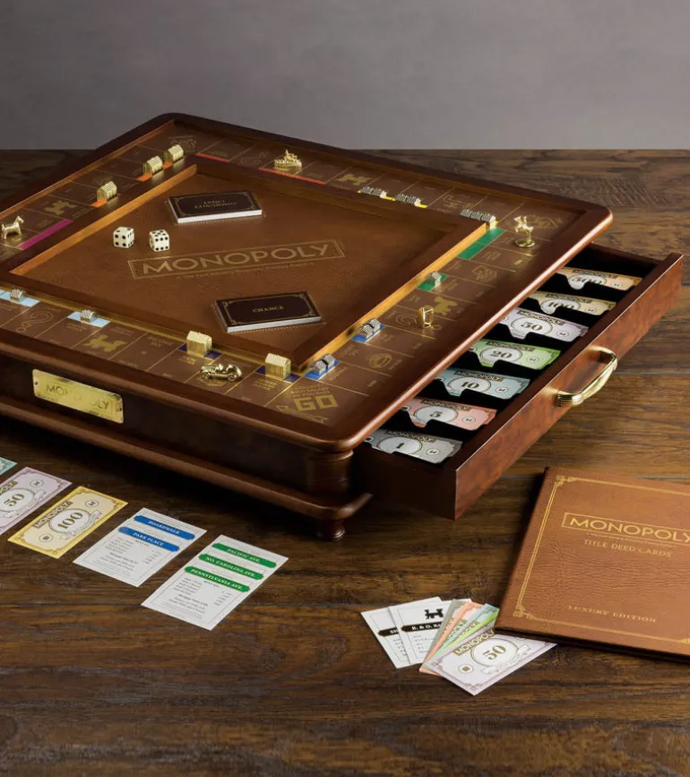 Monopoly De luxe en bois