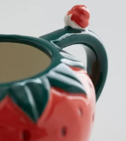 Mug fraise en céramique