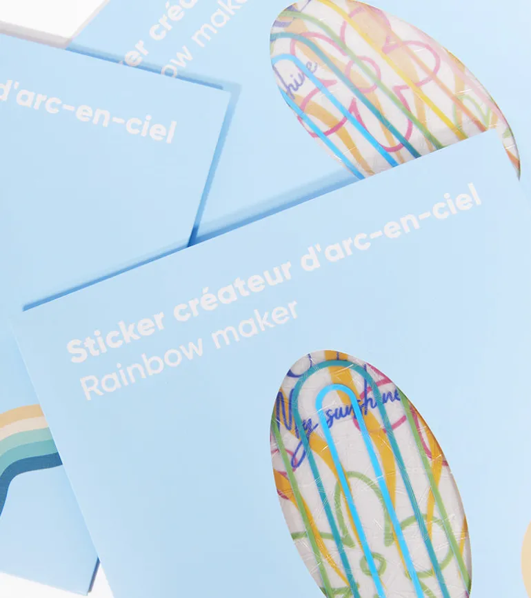 Pack de 3 stickers créateurs d’arc-en-ciel
