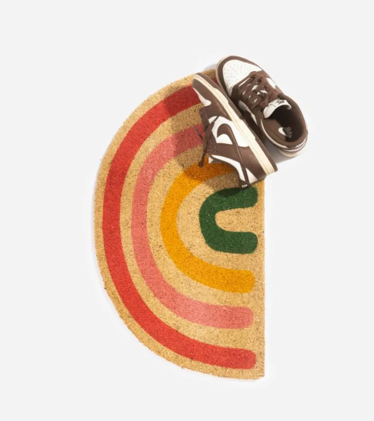 Paillasson arc-en-ciel