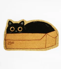 Paillasson Chat caché