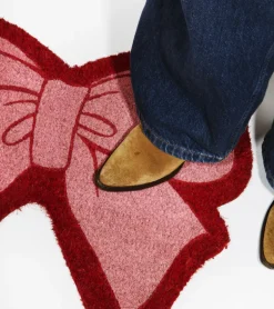 Paillasson noeud rose