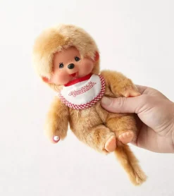 Peluche Monchhichi Kiki - Garçon Beige