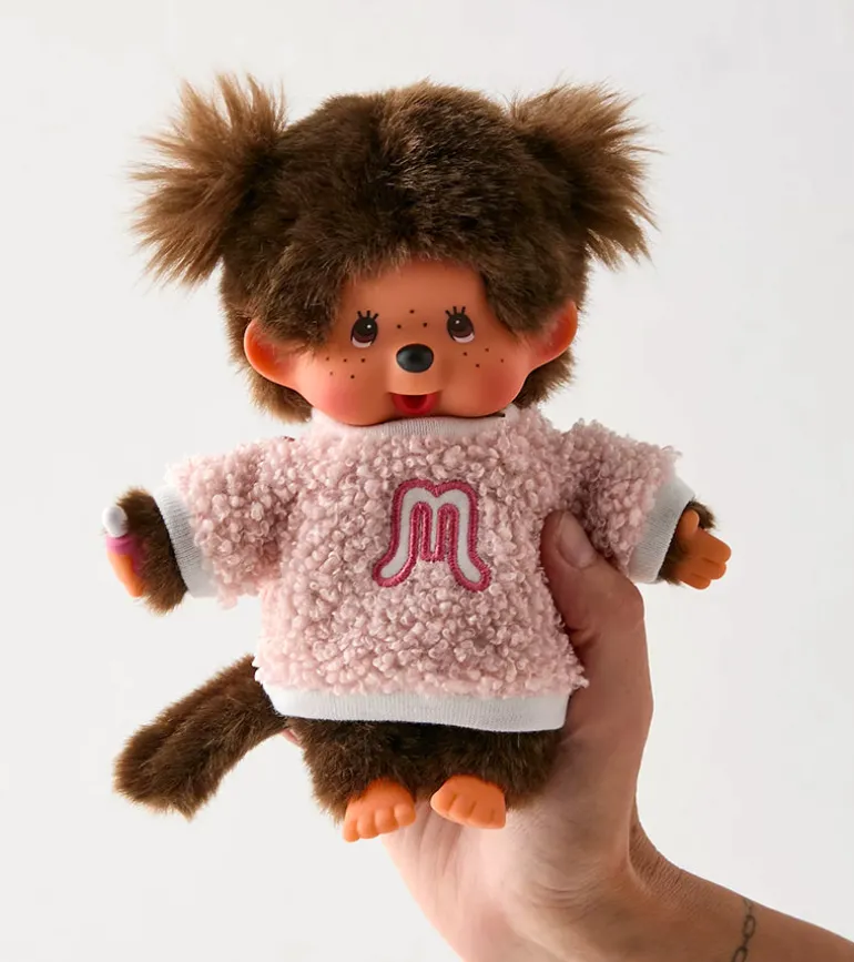 Peluche Monchhichi Kiki - Pull Fluffy