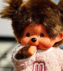 Peluche Monchhichi Kiki - Pull Fluffy