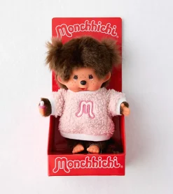 Peluche Monchhichi Kiki - Pull Fluffy