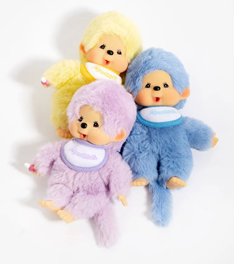 Peluche Monchhichi Kiki - Mini Pastel