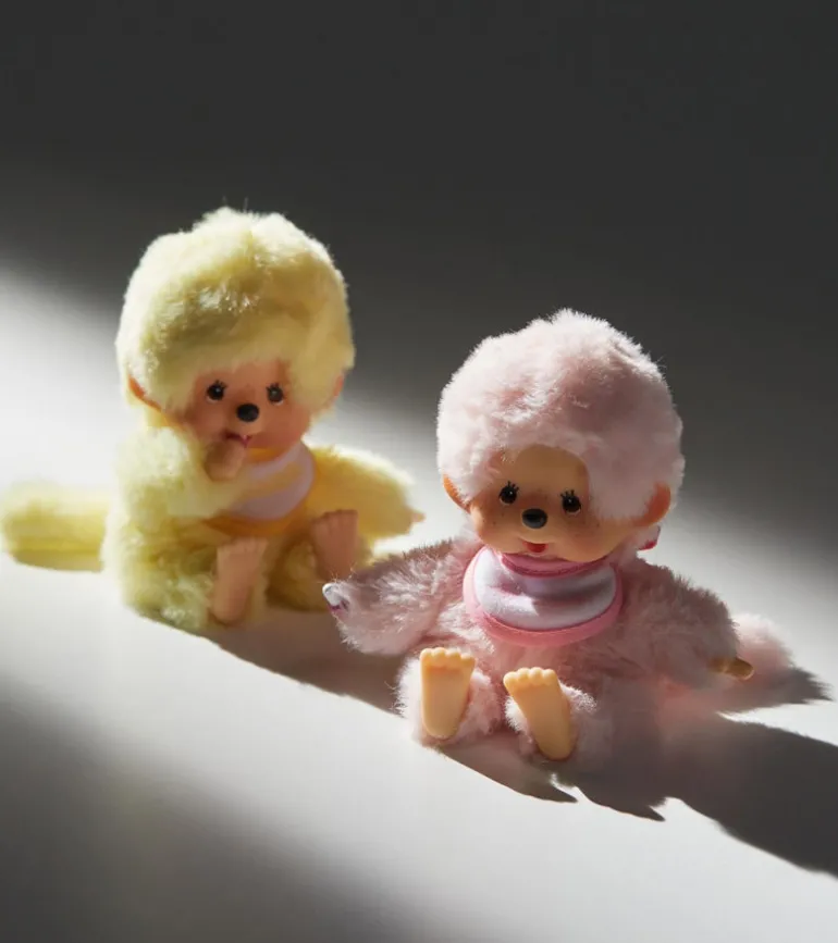 Peluche Monchhichi Kiki - Mini Pastel