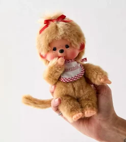 Peluche Monchhichi Kiki - Fille Beige