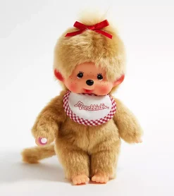 Peluche Monchhichi Kiki - Fille Beige
