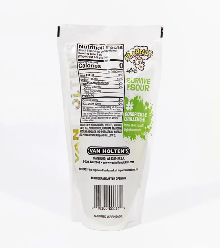 Pickle Van Holten's Warheads - Extreme Sour