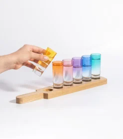 Planche à shots rainbow