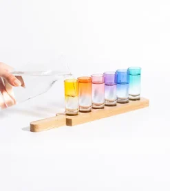 Planche à shots rainbow