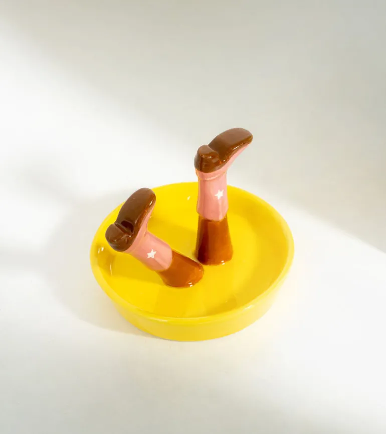 Plateau à bijoux Cow-boy