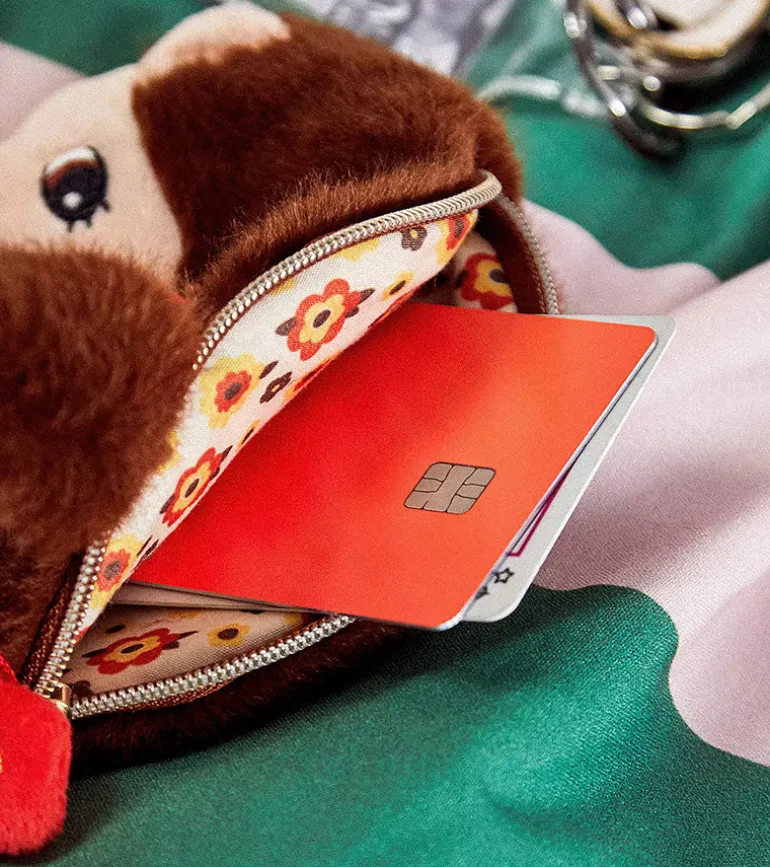 Pochette Monchhichi Kiki