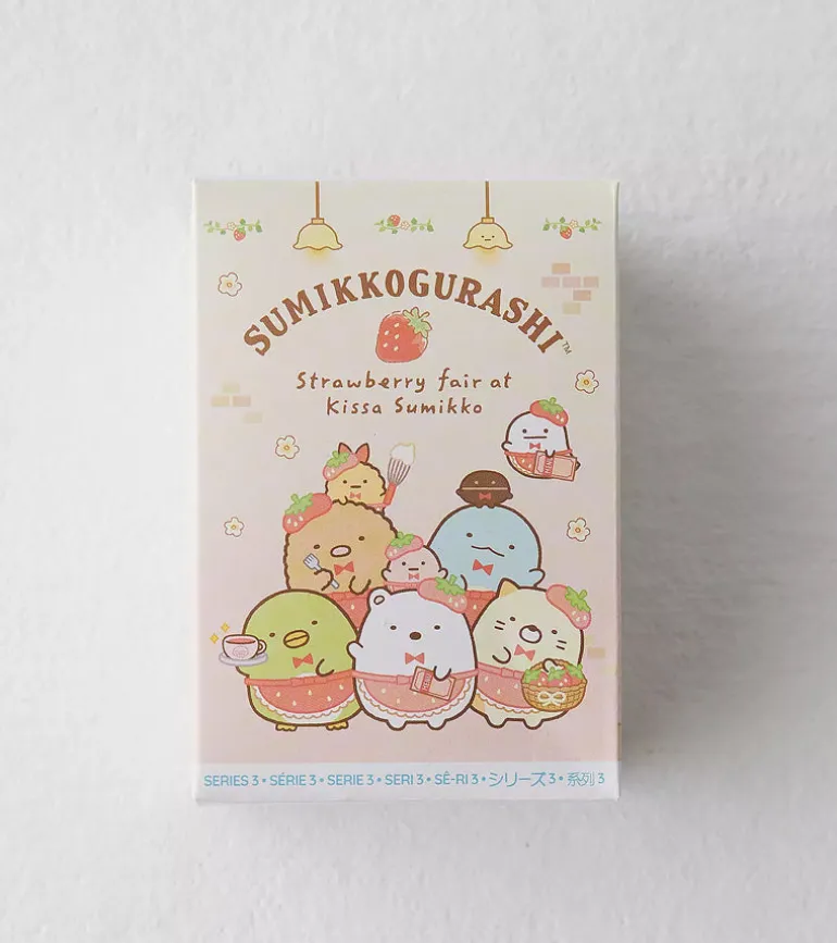 Porte-clé Sumikko Gurashi Strawberry - Blind Box